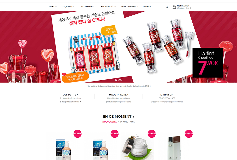 Malilibulle - Site de e-commerce sous PrestaShop